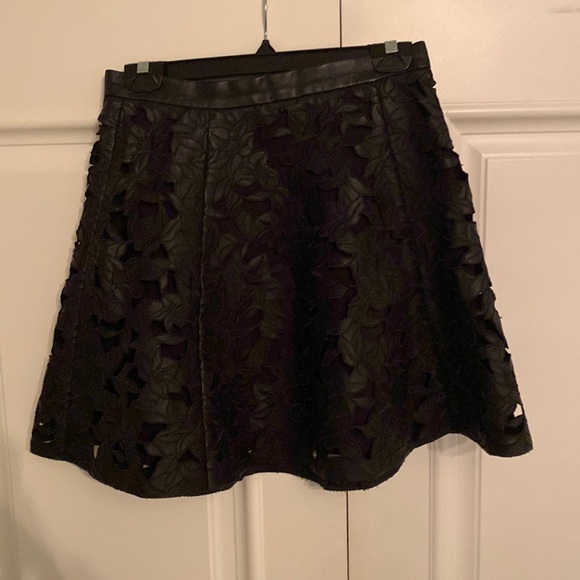 Club Monaco leather skirt - Picture 1 of 3